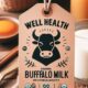 WellHealthOrganic Buffalo Milk tag